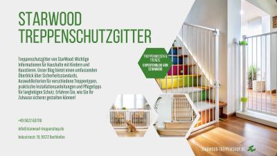 Treppenschutzgitter für Ihre Sicherheit: Maßgeschneiderte Lösungen von Starwood Treppenshop