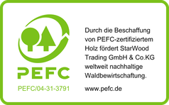 PEFC-Zertifizierung für nachhaltige Treppen