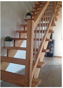 Massivholztreppe Lindos Massivholztreppe Lindos