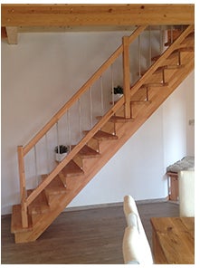 Massivholztreppe Lindos Massivholztreppe Lindos